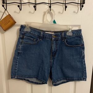 Levi denim shorts
